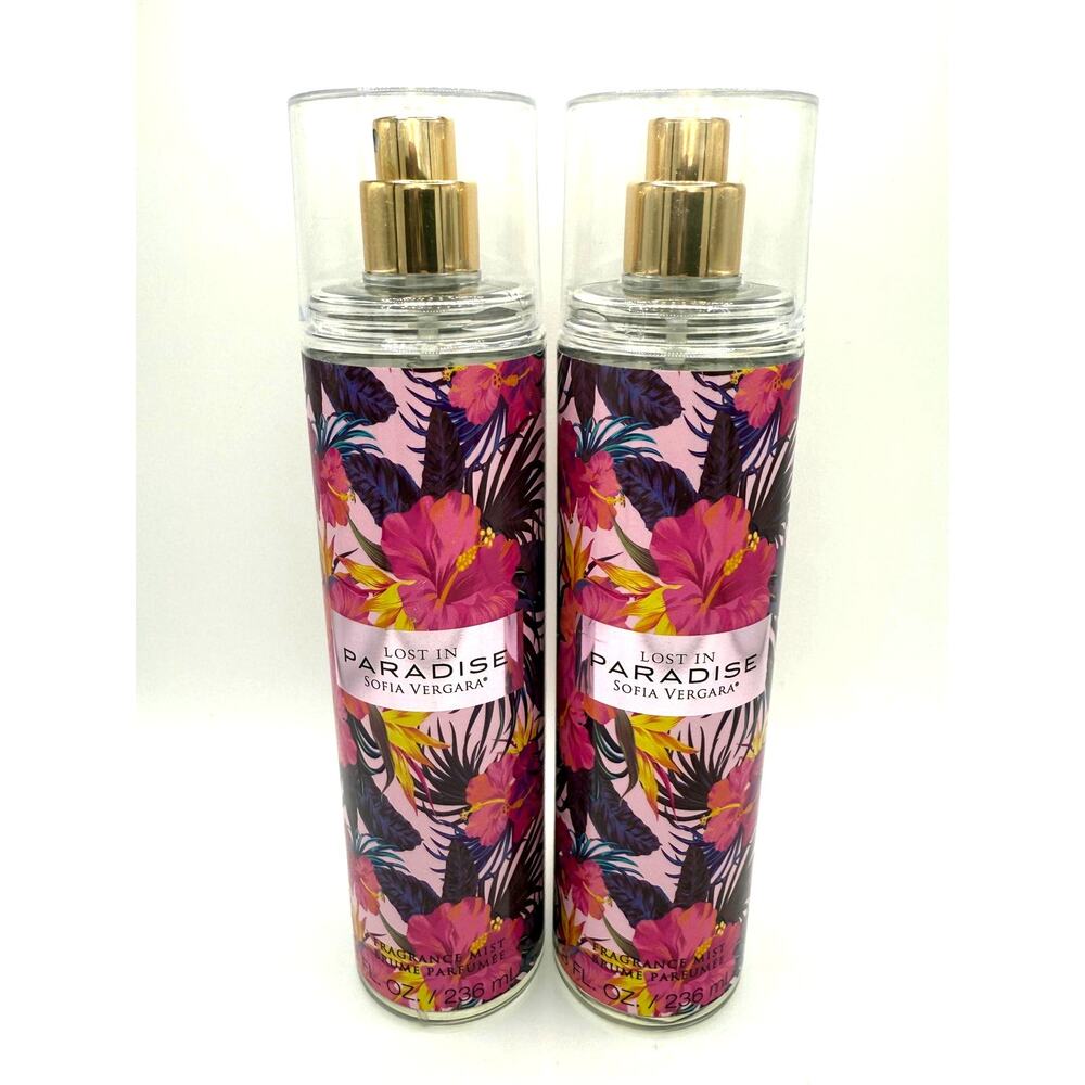 Lost in Paradise Sofia Vergara Fragrance Body Mist 8.0 Oz 236ml Pack of 2